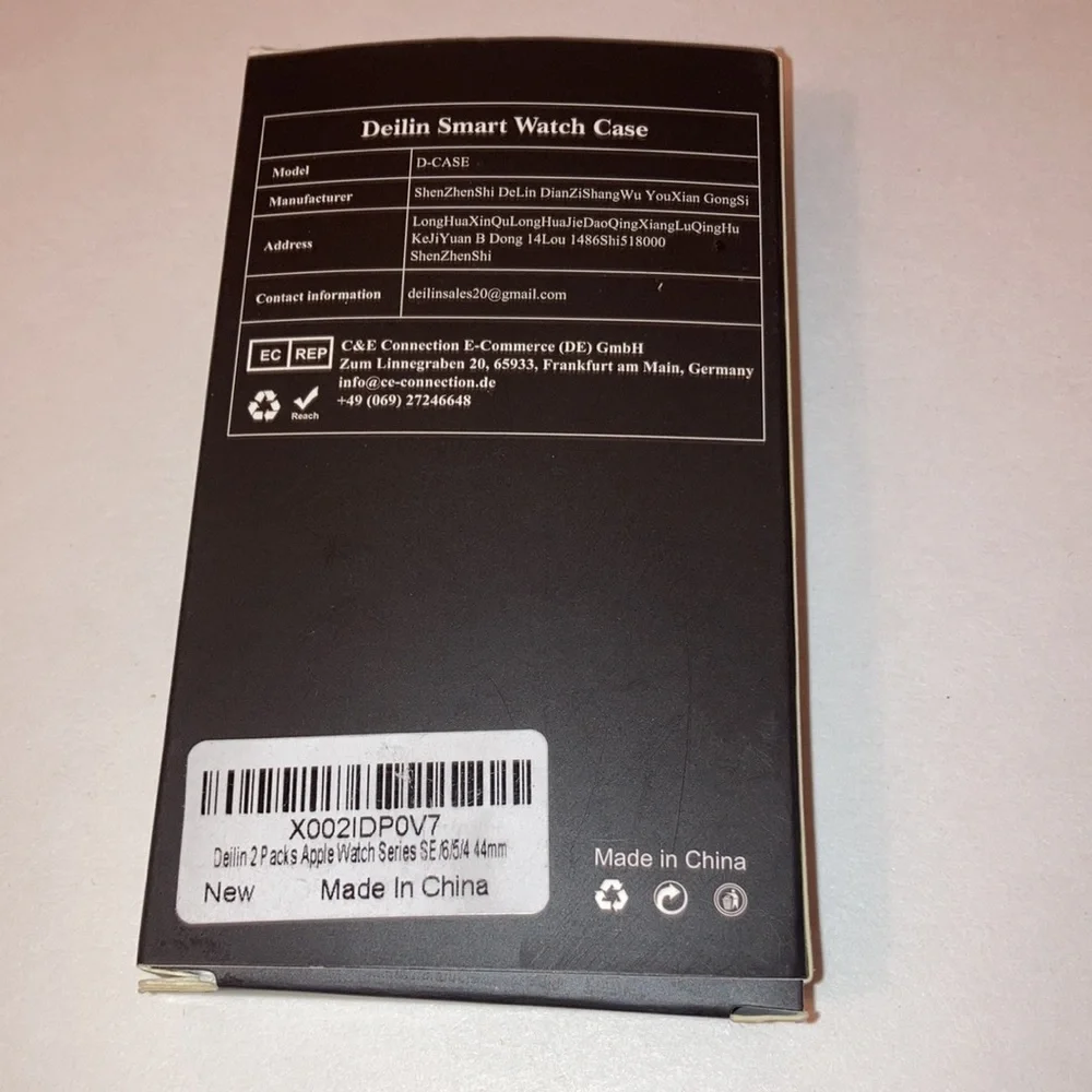 Deilin Apple Watch Tempered Glass Screen Protector
